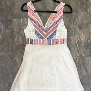 Multicolor patch style sundress